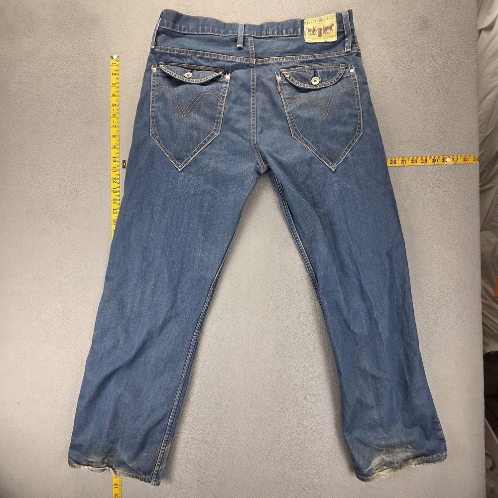 Vintage Levis Engineered‎ Jeans Mens Blue 503 Loose F… - Gem